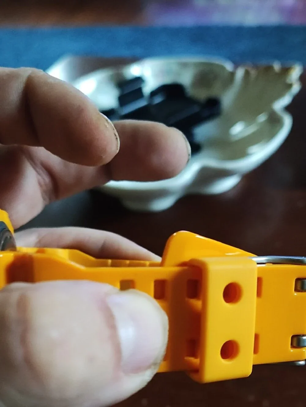 Casio G-Shock Orange and Black Resin Sport Watch